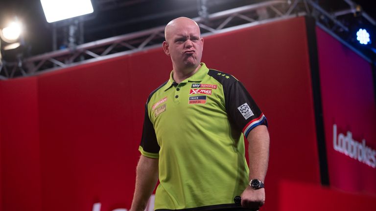 Van Gerwen's triumph marks his 50th individual PDC televised title