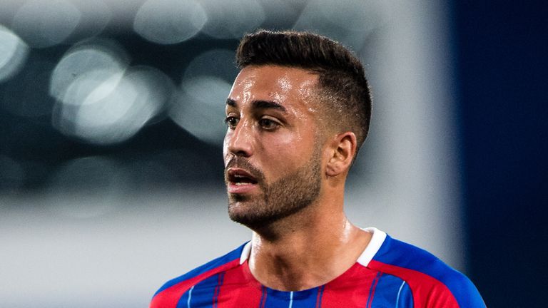 Victor Camarasa scored a penalty in the shoot-out that Palace lost to Colchester in the second round of the Carabao cup