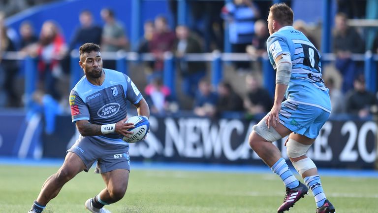 Willis Halaholo made his debut for Cardiff Blues in 2016