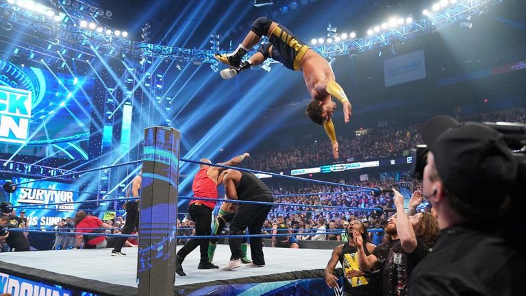 nxt, smackdown and raw brawl off air