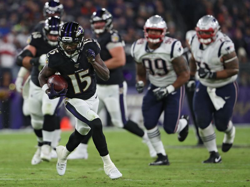 Unbeaten no more, Patriots fall to Jackson and the Baltimore Ravens 37-20