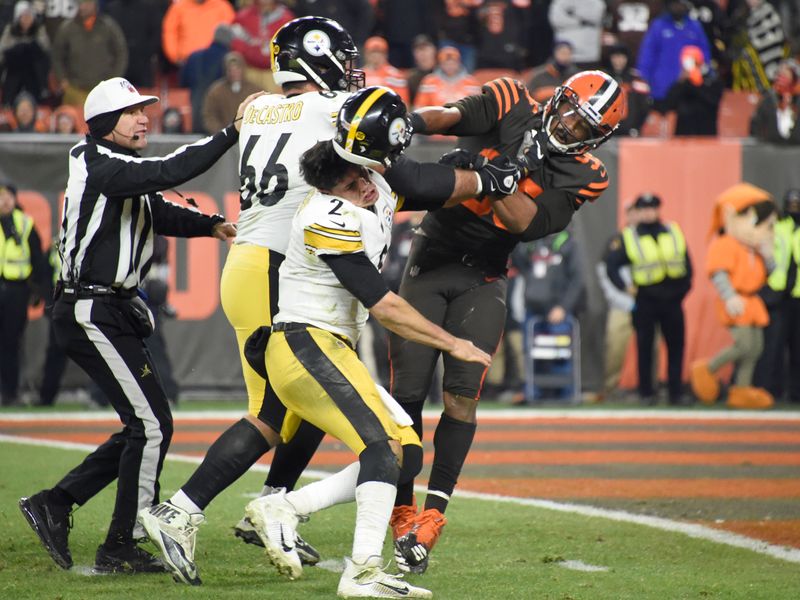 Browns-Steelers brawl - Fines, bans, what's next and one wild