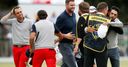 Internationals retain Presidents Cup lead