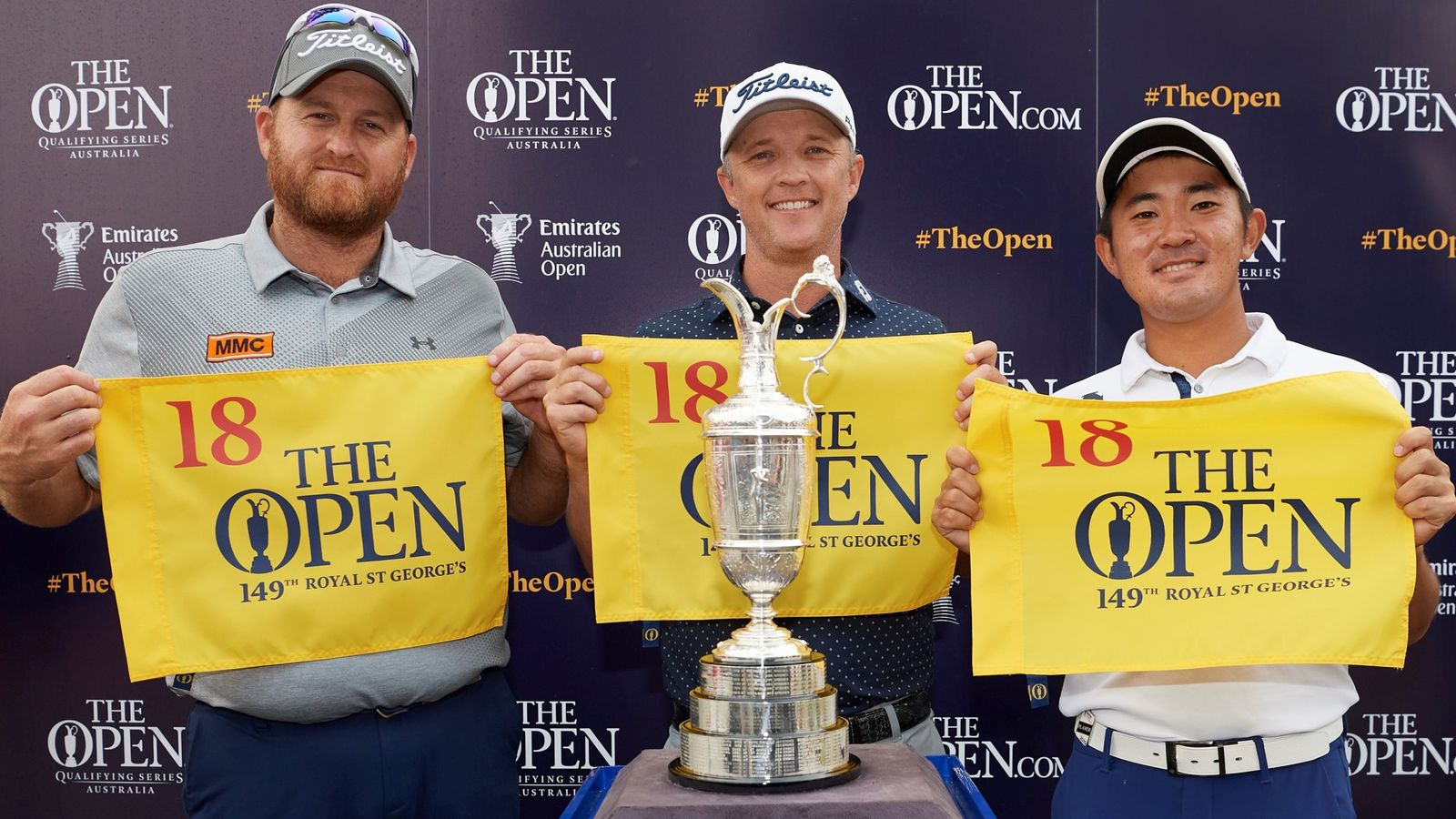 The 149th Open Matt Jones, Aaron Pike and Takumi Kanaya qualify at