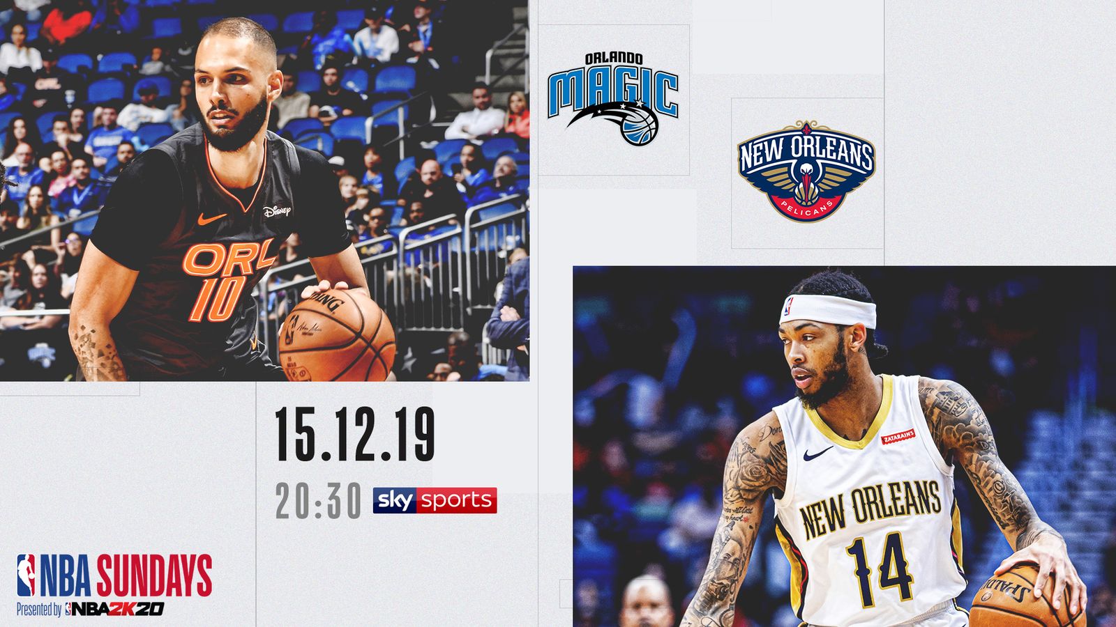 NBA Sunday Primetime watch Magic Pelicans via our free live stream