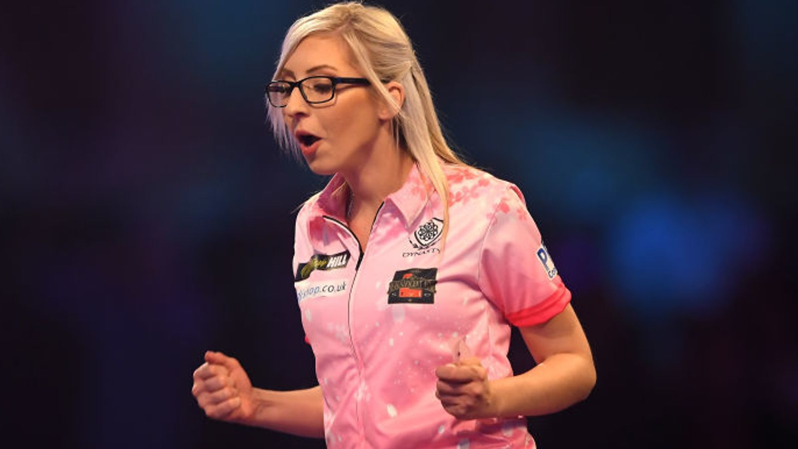 PDC Darts Fallon Sherrock takes everything in her stride after