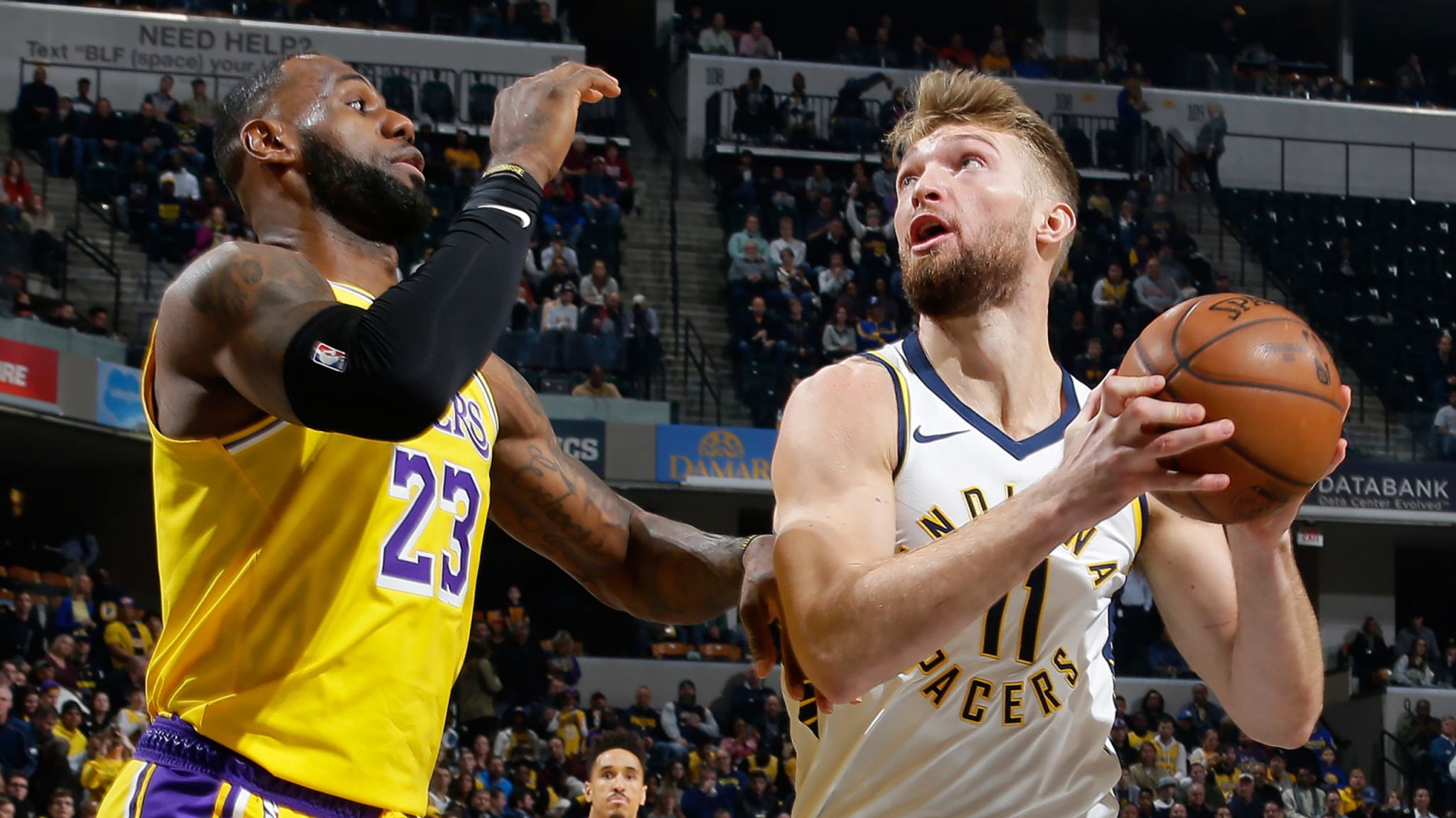 Indiana Pacers center Domantas Sabonis to miss time with an ankle