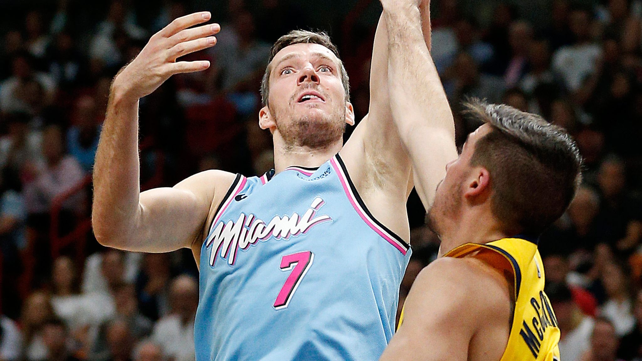 Goran Dragic Hits Late Go Ahead Shot As Miami Heat Edge Indiana Pacers Nba News Sky Sports
