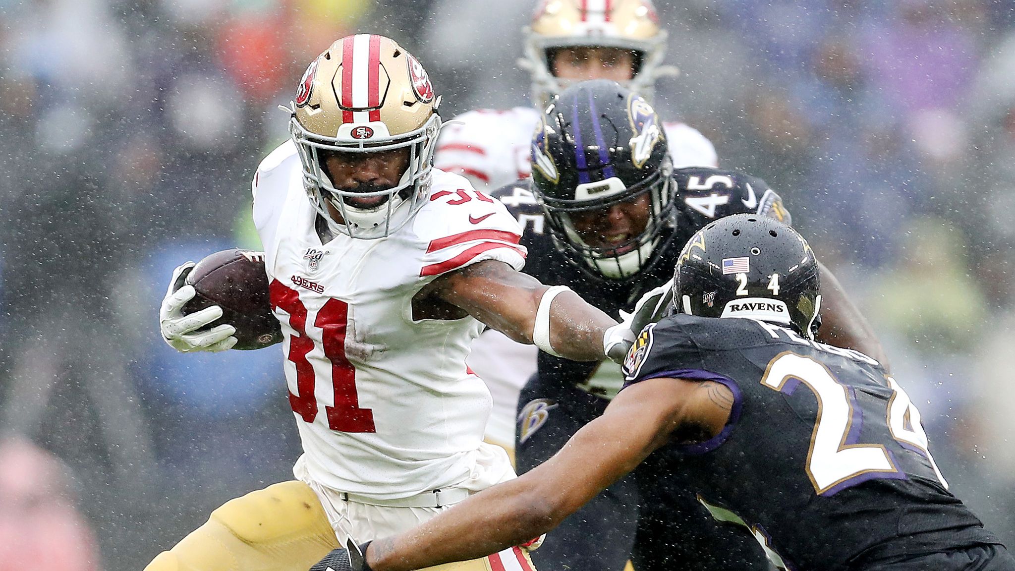 Top 15 photos from San Francisco 49ers vs. Baltimore Ravens