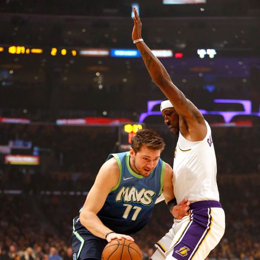 Report: Doncic drives Dallas to win over Lakers