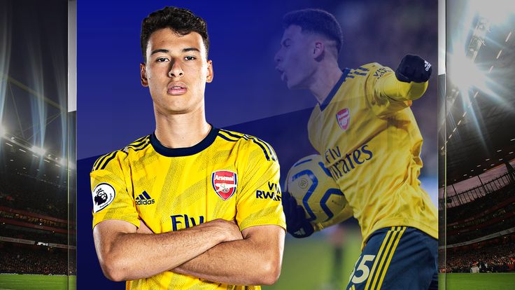 Gabriel Martinelli scored for Arsenal on his full Premier League debut at West Ham