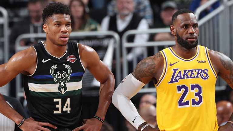 Lakers don't measure up against Giannis Antetokounmpo, Bucks - Los Angeles  Times