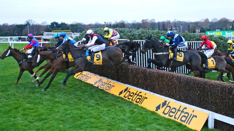 Las primeras etapas del London National en Sandown