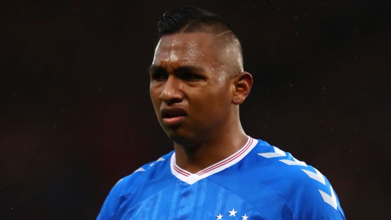 Alfredo Morelos is still waiting for his first goal against Celtic