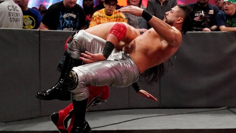 Andrade's contempt for Humbero Carrillo was laid bare once again on Raw