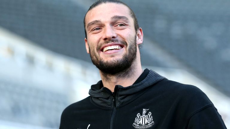 Andy Carroll returned to Newcastle in the summer