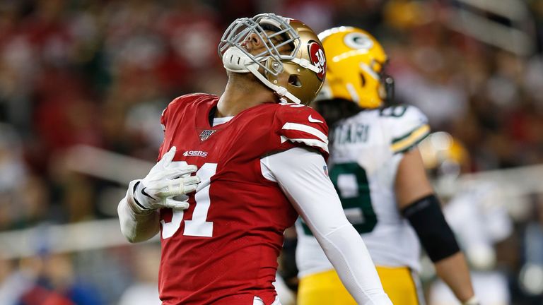 Armstead has produced 4.5 sacks and a forced fumble in across his last four games