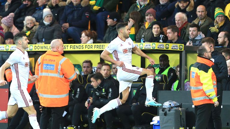 George Baldock's superb second half strike secured the three points for the Blades