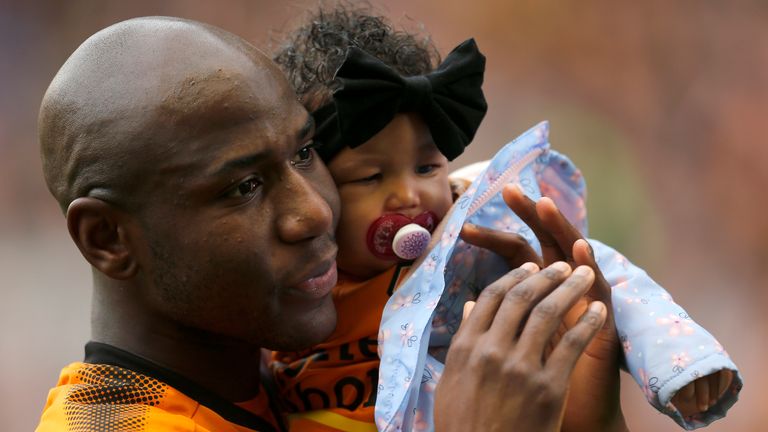 Benik Afobe has praised the public support following the sudden death of daughter Amora