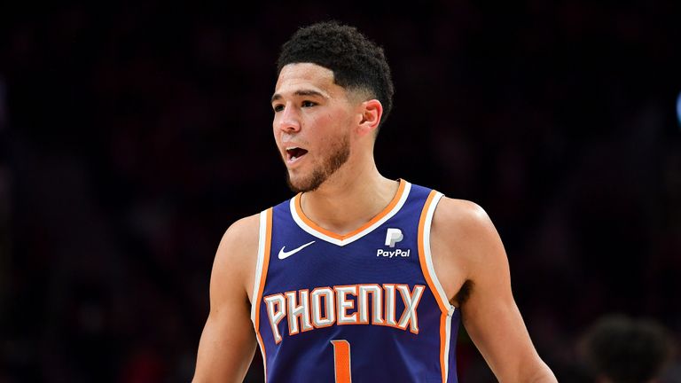 Devin Booker of the Phoenix Suns