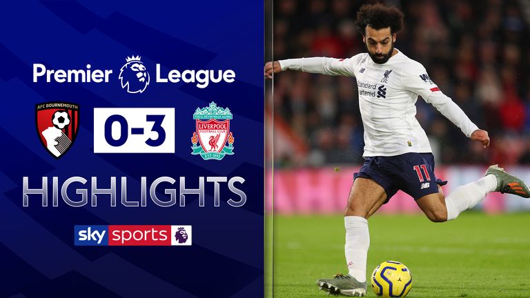 Highlights from Bournemouth vs Liverpool in the Premier League