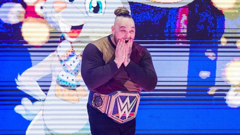 Bray Wyatt come out to the Firefly Fun House music at TLC