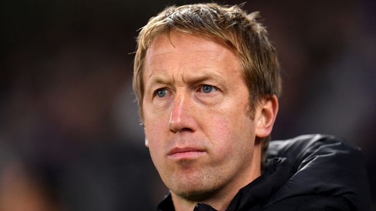 Graham Potter believes the goals will come the more Brighton get used to a possession-based style of play.