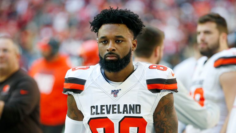 Jarvis Landry has been struggling with hip pain since July