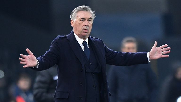 Ancelotti is one of only three managers to win three European Cups