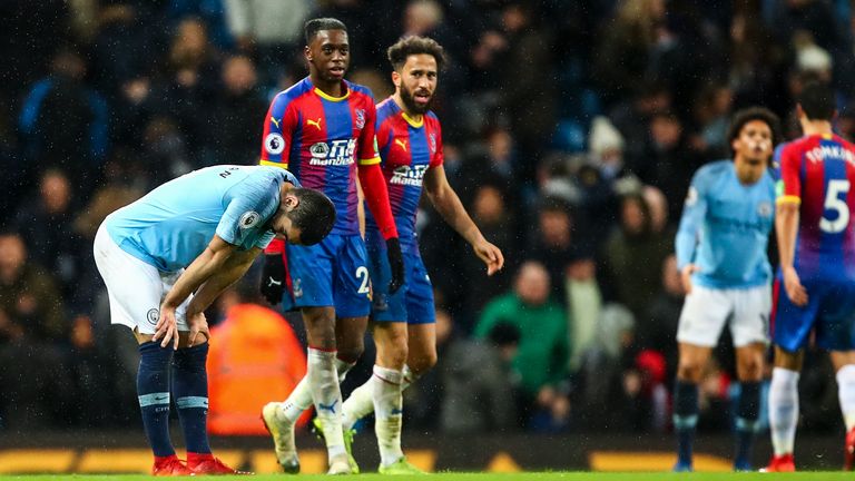 City were beaten 3-2 at home by Crystal Palace two days after last year's Christmas party