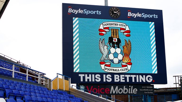 Coventry have been playing at Birmingham City's St Andrew's stadium this season.