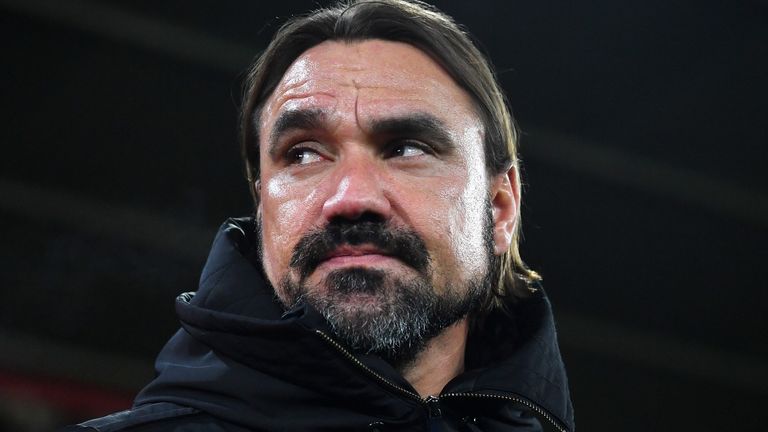 El jefe de Norwich, Daniel Farke, ha quedado impresionado por la racha de goles de Sinani en la Europa League