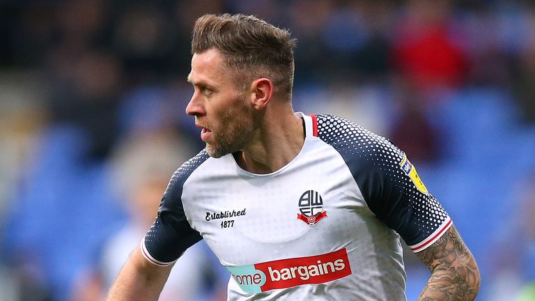 Daryl Murphy in action for Bolton Wanderers