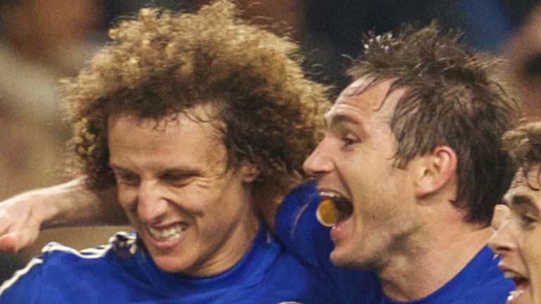 David Luiz and Frank Lampard