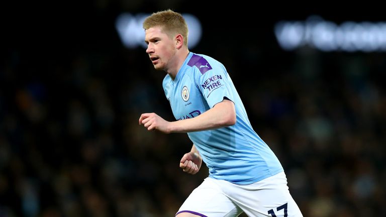 Man City's Kevin De Bruyne became the first player to register double figures for assists before Christmas in a single Premier League campaign since Mesut Özil in 2015-16 (15).