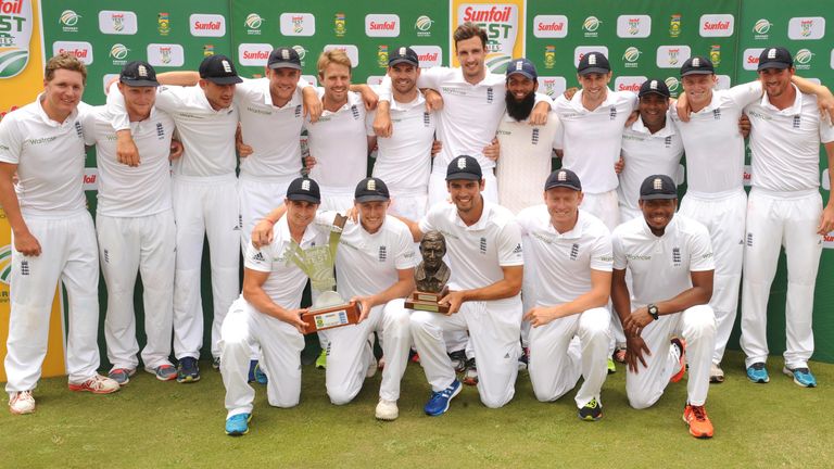 CENTURION, SOUTH AFRICA - JANUARY 26: England during day 5 of the 4th Test match between South Africa and England at SuperSport Stadium on January 26, 2016 in Centurion, South Africa. (Photo by Lee Warren/Gallo Images)