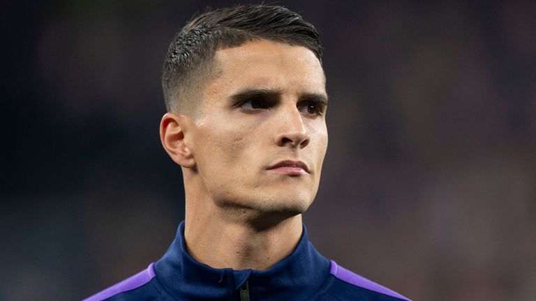 Erik Lamela is back training for Tottenham and is in contention to face Brighton