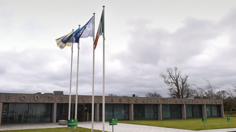 5 April 2017; A general view of the Football Association of Ireland Offices at the FAI National Training Centre in Abbotstown, Dublin. Photo by Matt Browne/Sportsfile