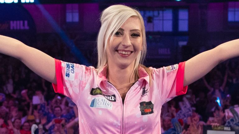 Fallon Sherrock had a historic run to the third round of the World Darts Championship four years ago