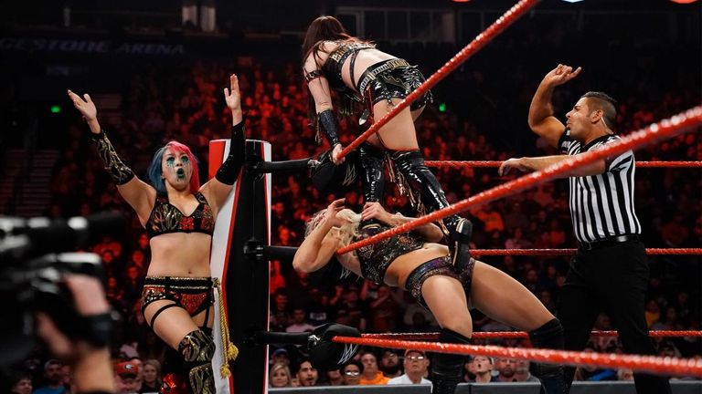 Charlotte Flair vs. The Kabuki Warriors