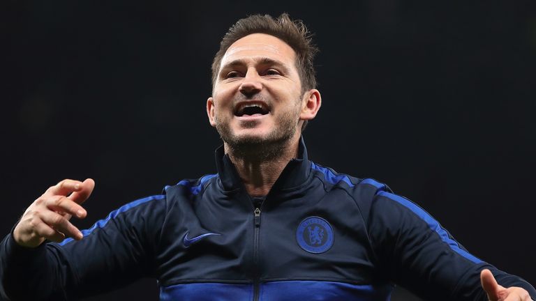 Chelsea boss Frank Lampard secured another win over Jose Mourinho 