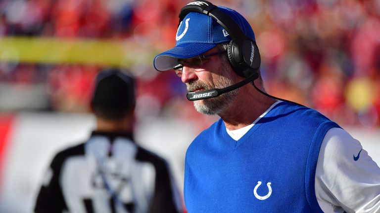 Frank Reich's team have a very slim chance of making the playoffs now