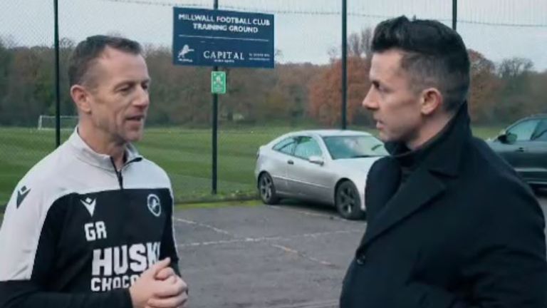 Millwall manager Gary Rowett takes Sky Sports on behind-the-scenes