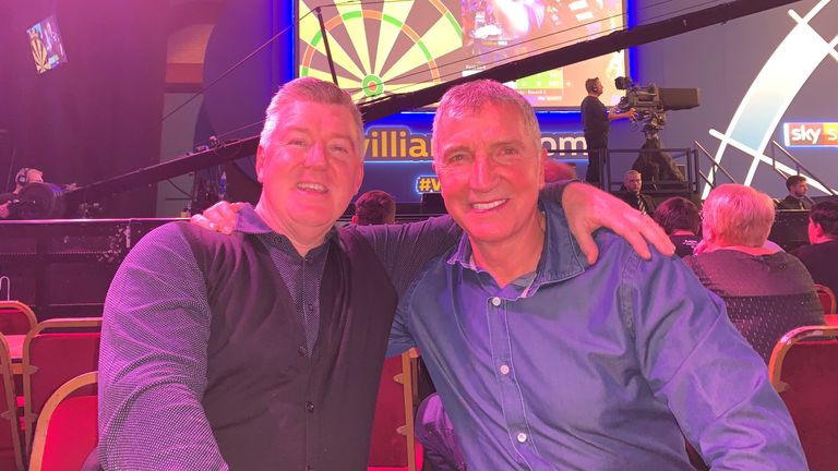SHREEVS AND SOUNESS AT THE DARTS