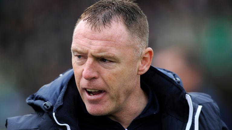 Bristol Rovers manager Graham Coughlan