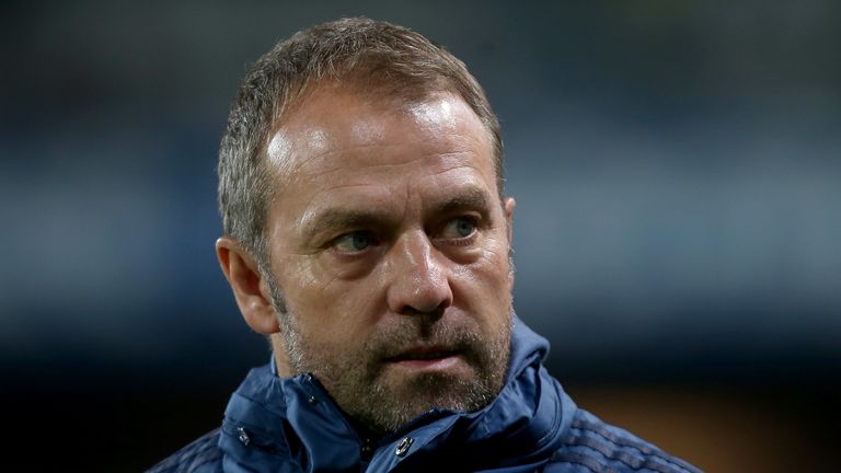 Hansi Flick will remain in charge until the end of the season