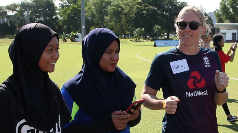 England Women captain Heather Knight