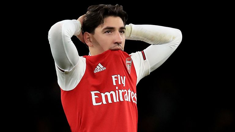 Hector Bellerin after Arsenal's defeat to Brighton