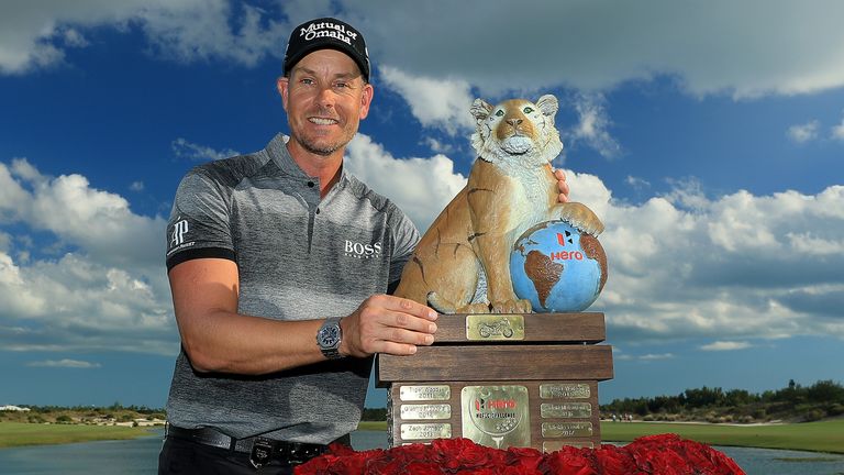 Henrik Stenson landed his first win for over two years