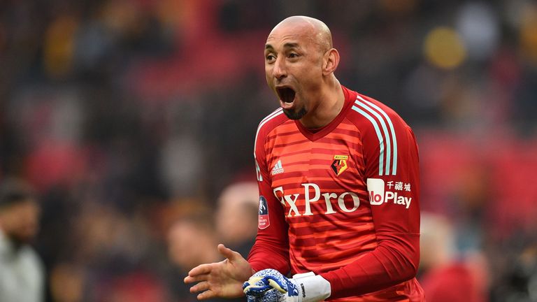 Heurelho Gomes was considered a coup when he joined  then-Championship Watford, having represented Tottenham and Brazil
